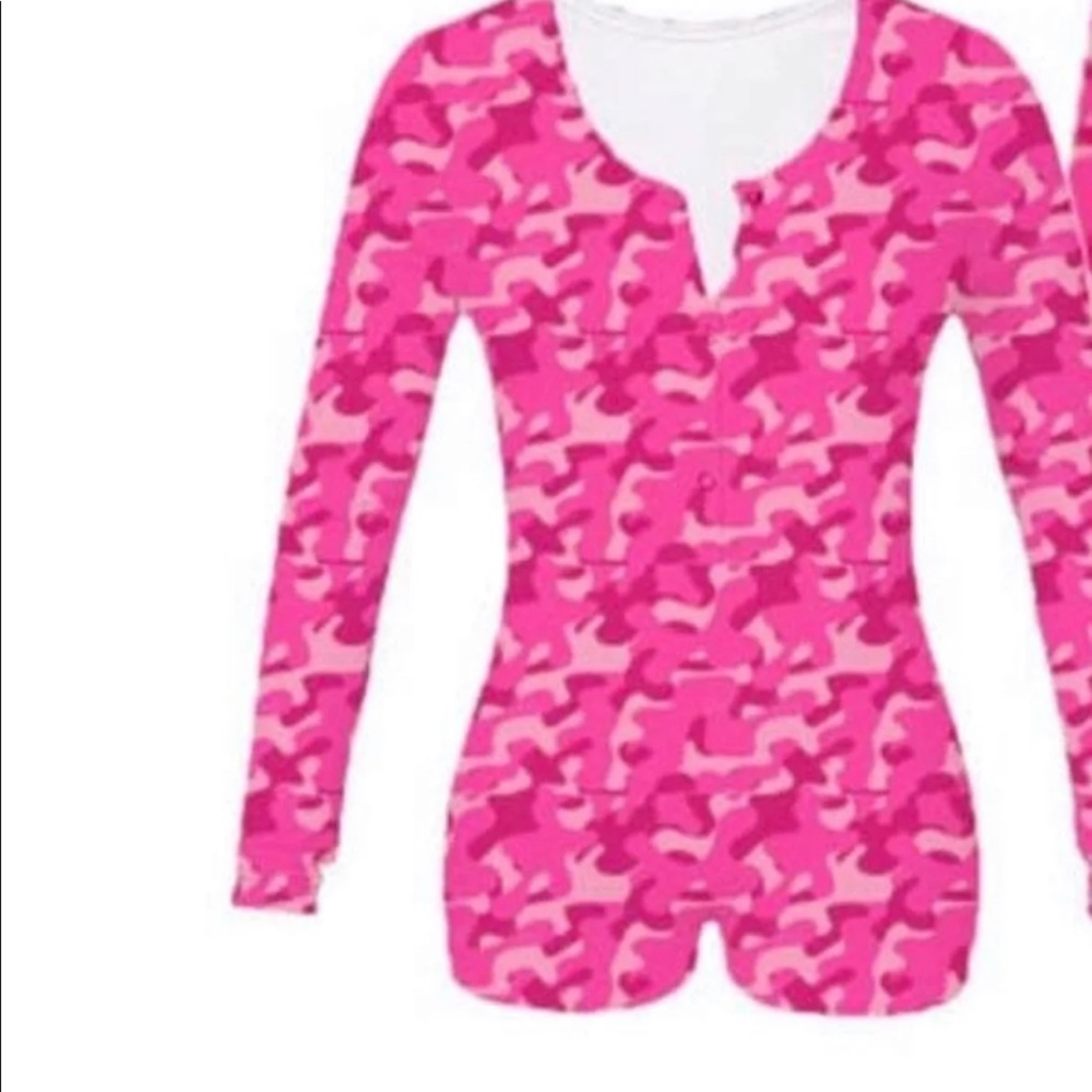 Women long sleeve romper pajamas...